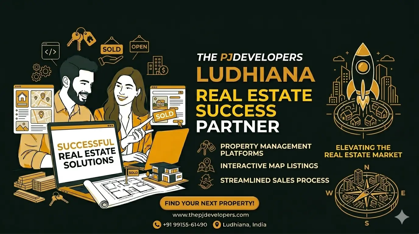 Best Website Development Company Ludhiana, Real Estate Website Solutions, Expert Web Designing Services, Graphic Designing for Real Estate, Tailored Website Development, Ludhiana Real Estate Web Services, Online Presence Enhancement